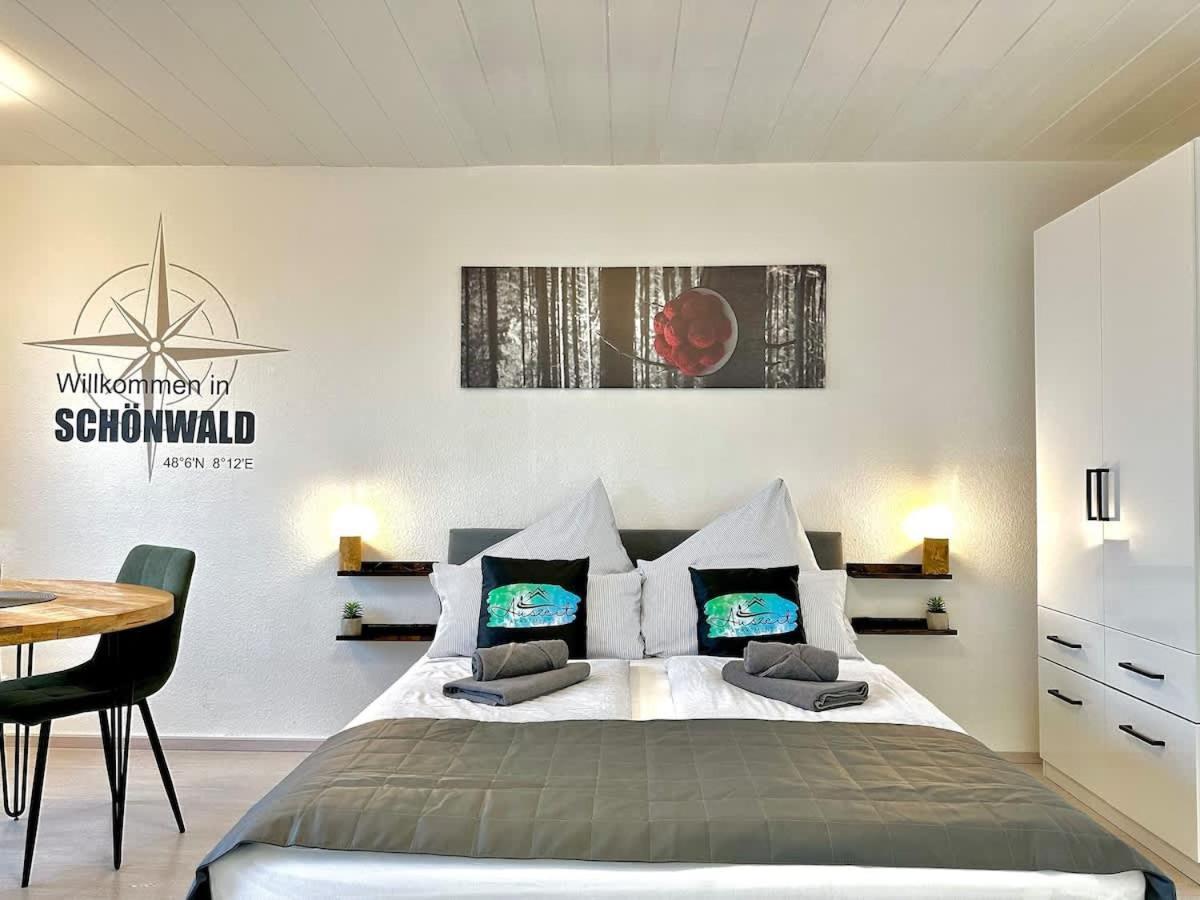 Relaxapartments Black Forest Nature Mit Beheiztem Indoor-Pool Und Sauna - Sonnenbalkon Mit Blick Ins Gruene, Schnelles Internet, Naehe Triberger Wasserfaelle, Fuer Bis Zu 2 Personen Шёнвальд Экстерьер фото